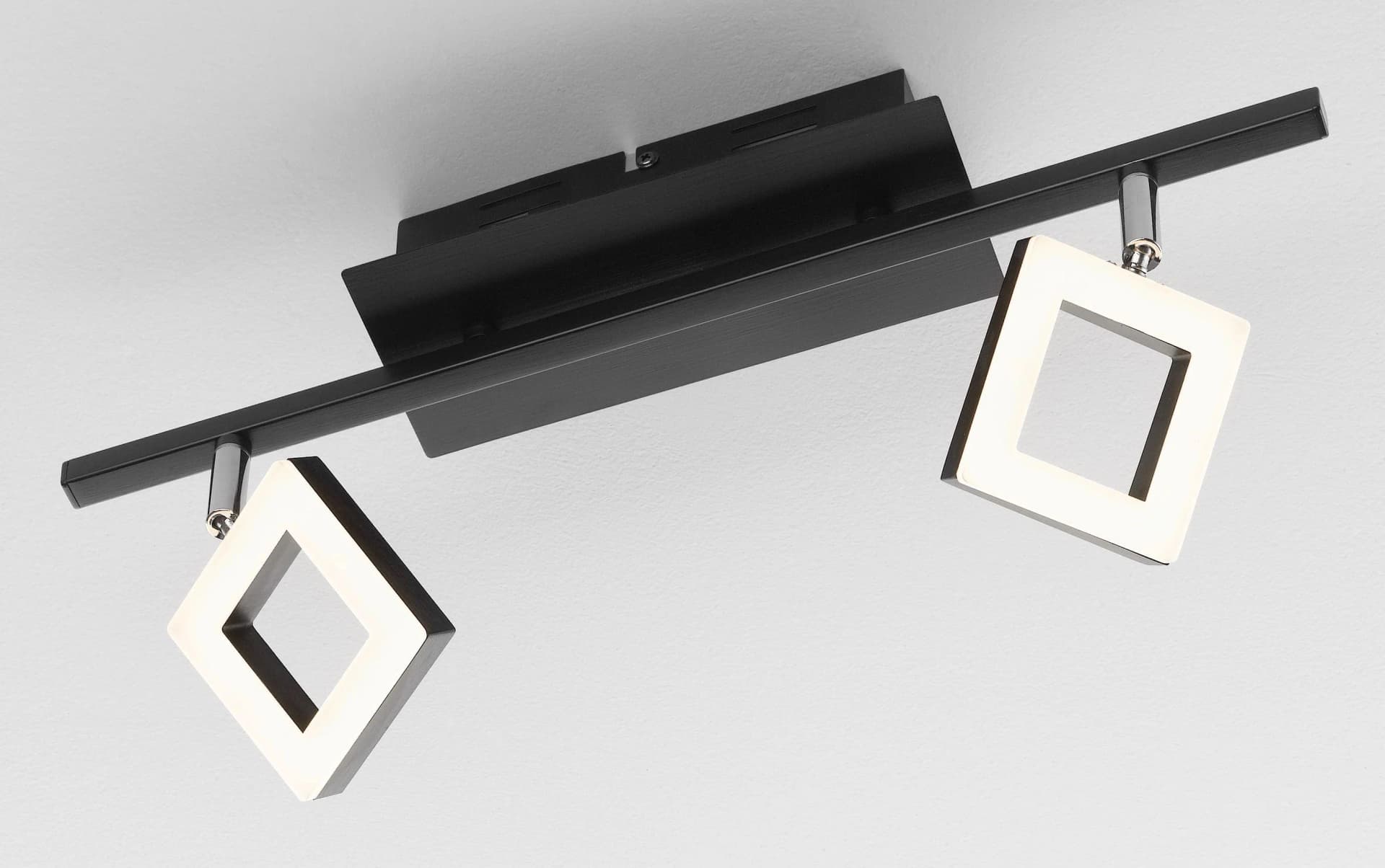 casa NOVA Spotleiste REAL III Schwarz Kunststoff Aluminium