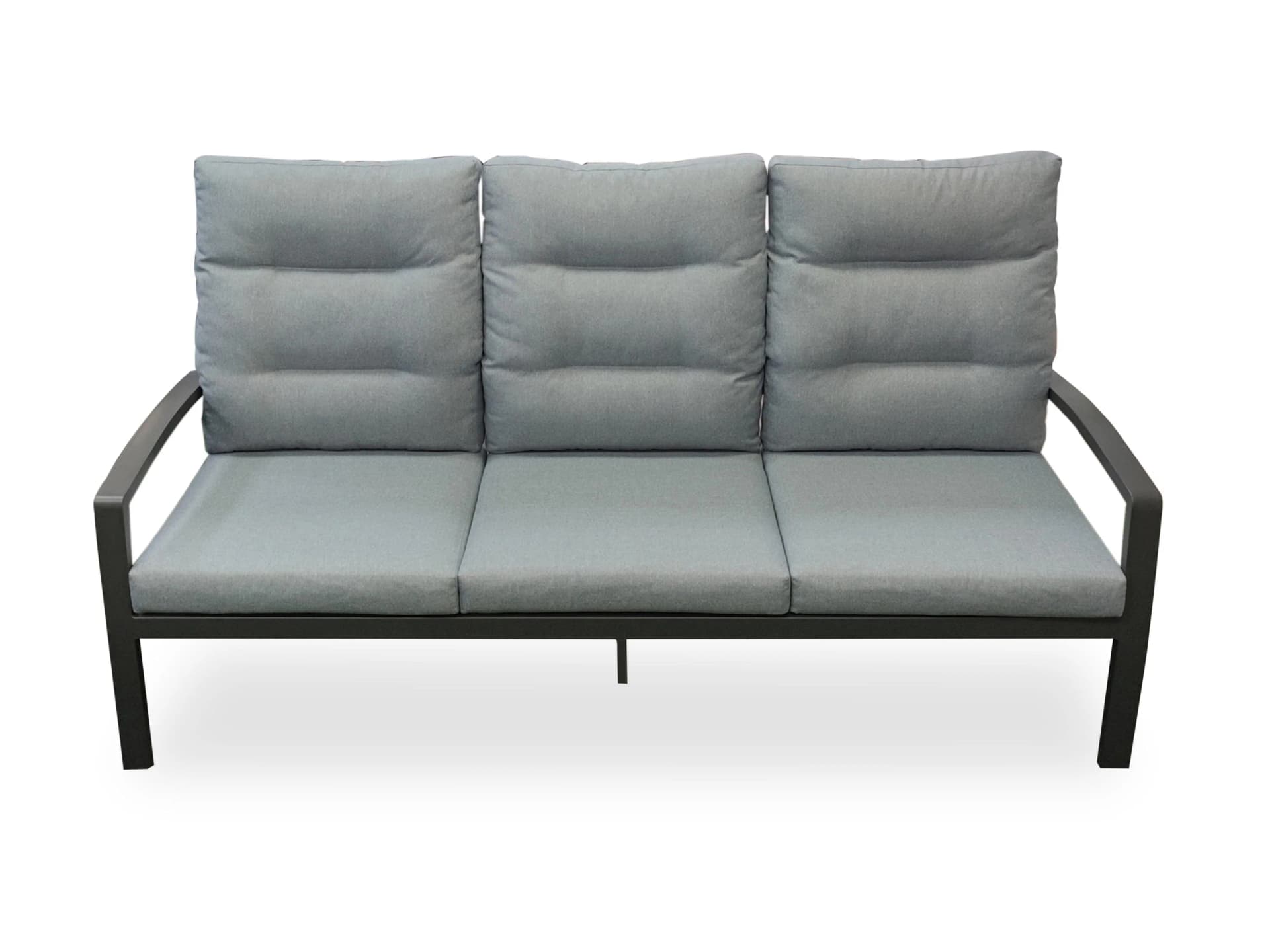 OUTDOOR Gartensofa 3-sitzig BONDINO Hellgrau