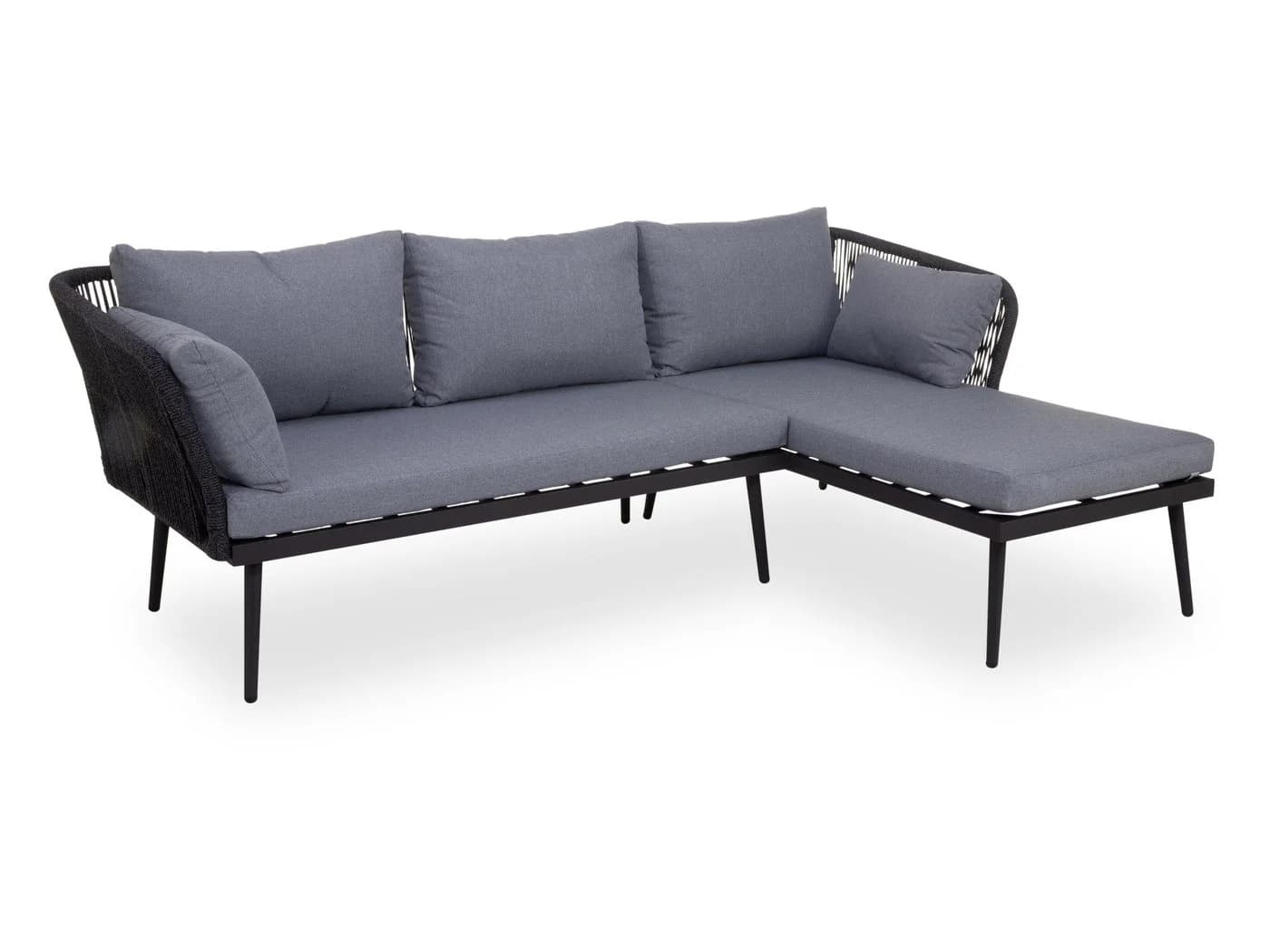 Outdoor Gartenlounge-Set SUNERA 3-tlg. Grau