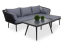 Outdoor Gartenlounge-Set SUNERA 3-tlg. Grau Bild 2