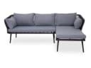 Outdoor Gartenlounge-Set SUNERA 3-tlg. Grau Bild 3