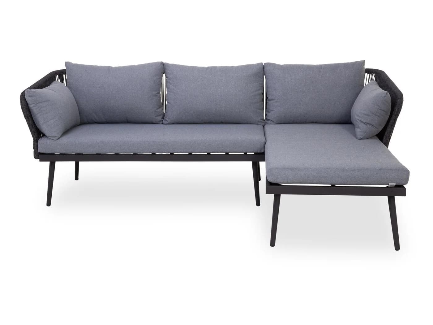 Outdoor Gartenlounge-Set SUNERA 3-tlg. Grau - Bild 3