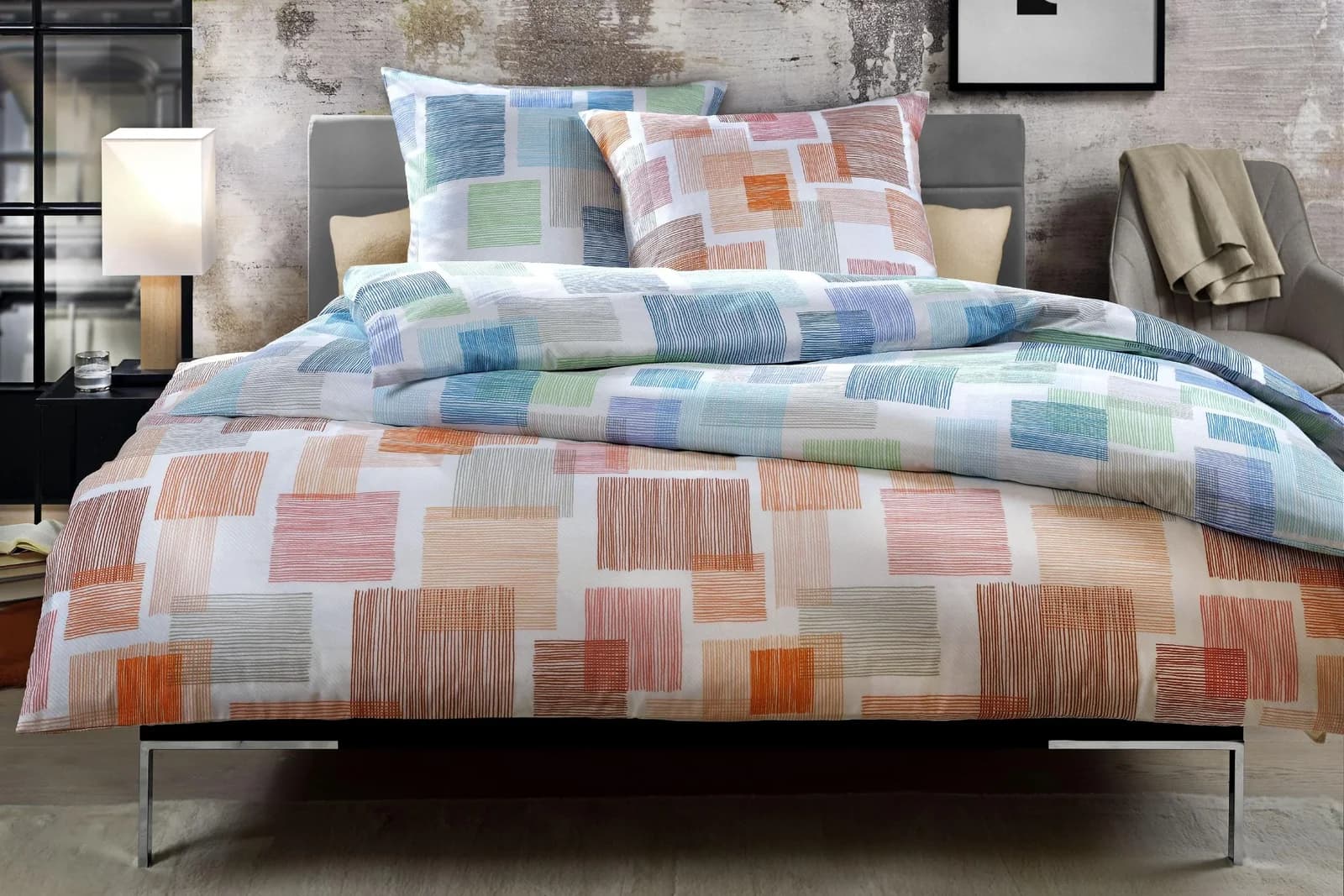 Bettwäsche NOA Polycotton Rot casa NOVA