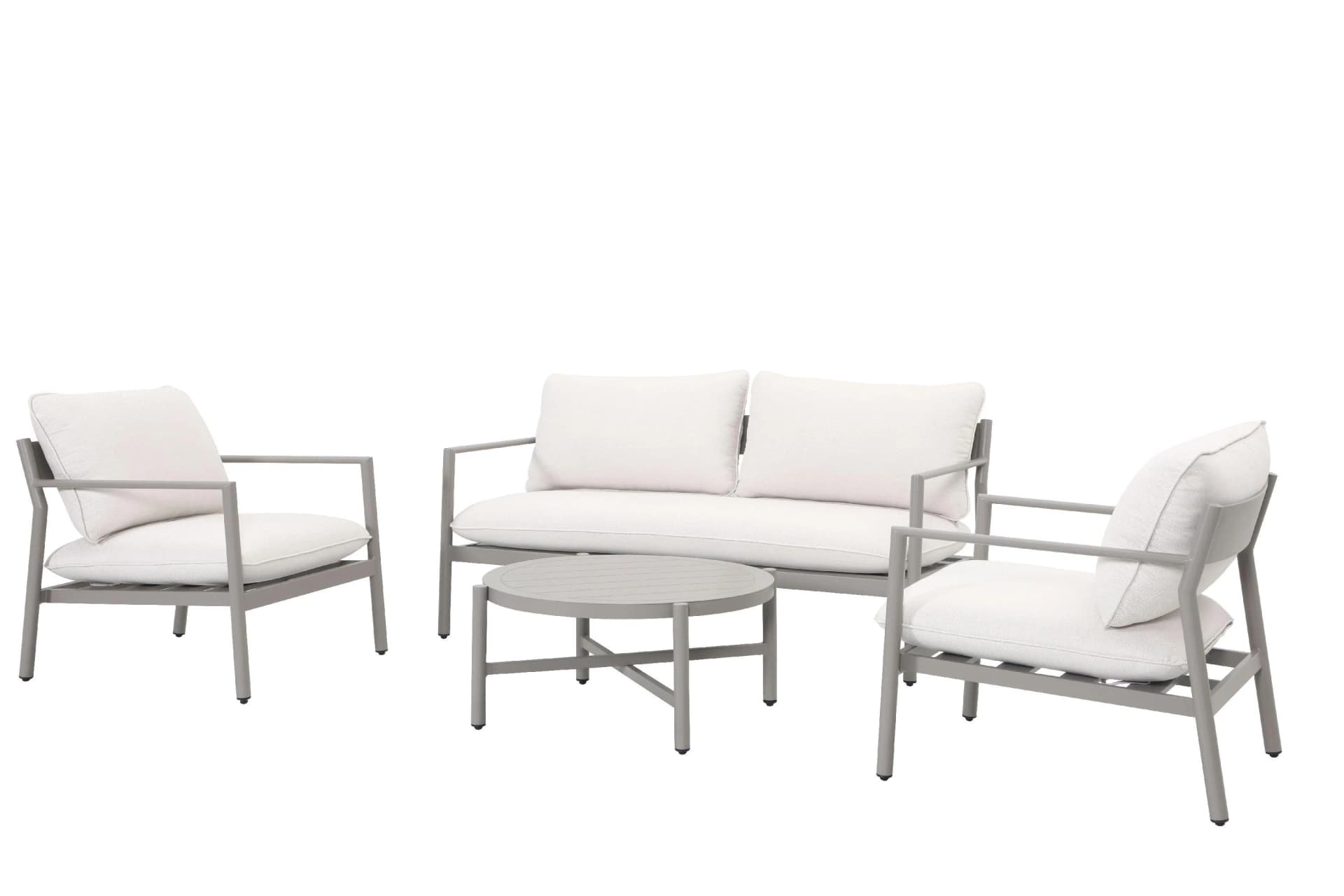 Lounge-Set Outdoor GIARRE Aluminium 100% Olefin