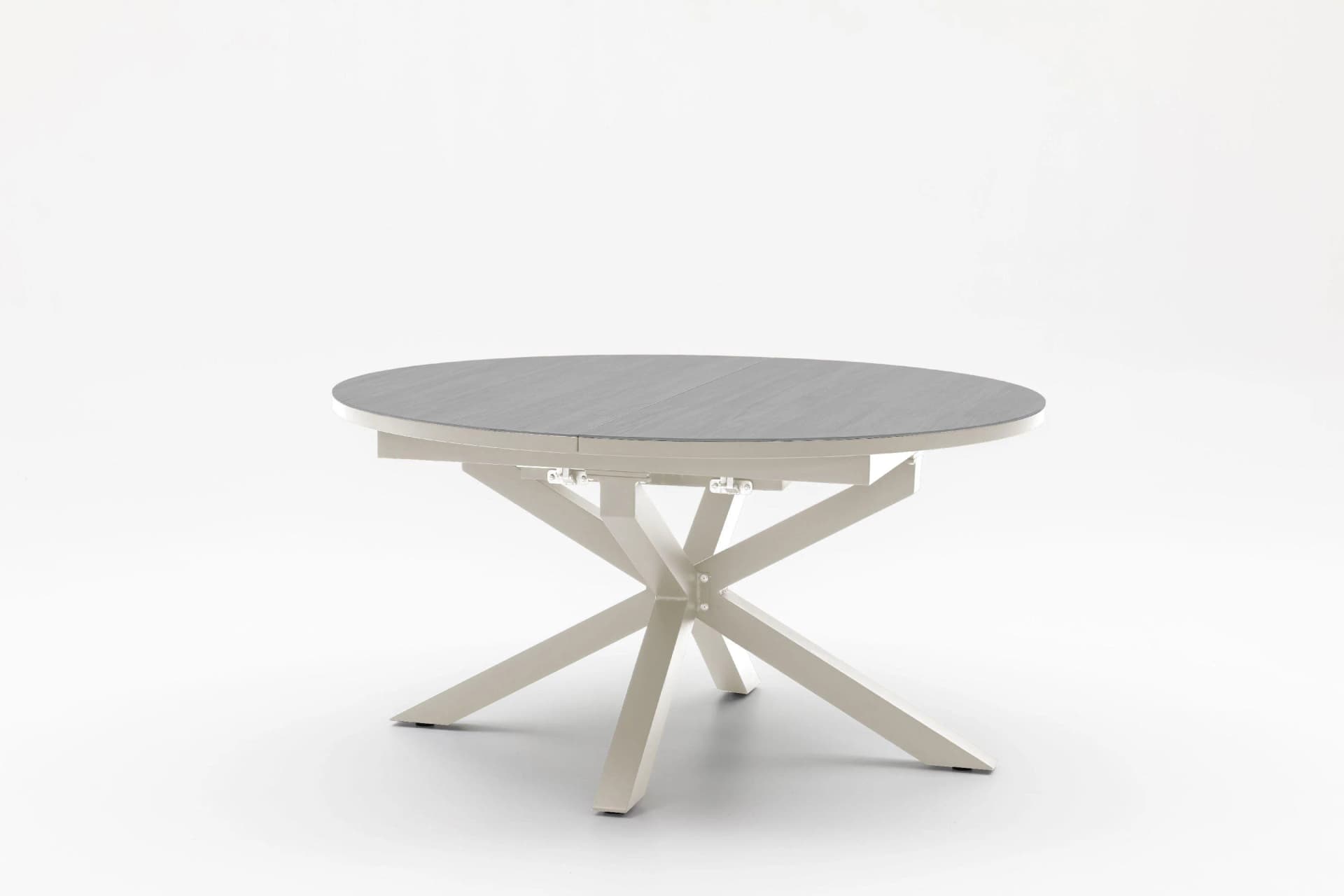 Gartentisch Outdoor AREZZO Beige Aluminium