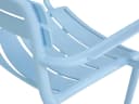 casa NOVA Gartenstuhl SKY Blau UV-beständig Stapelstuhl Bild 4