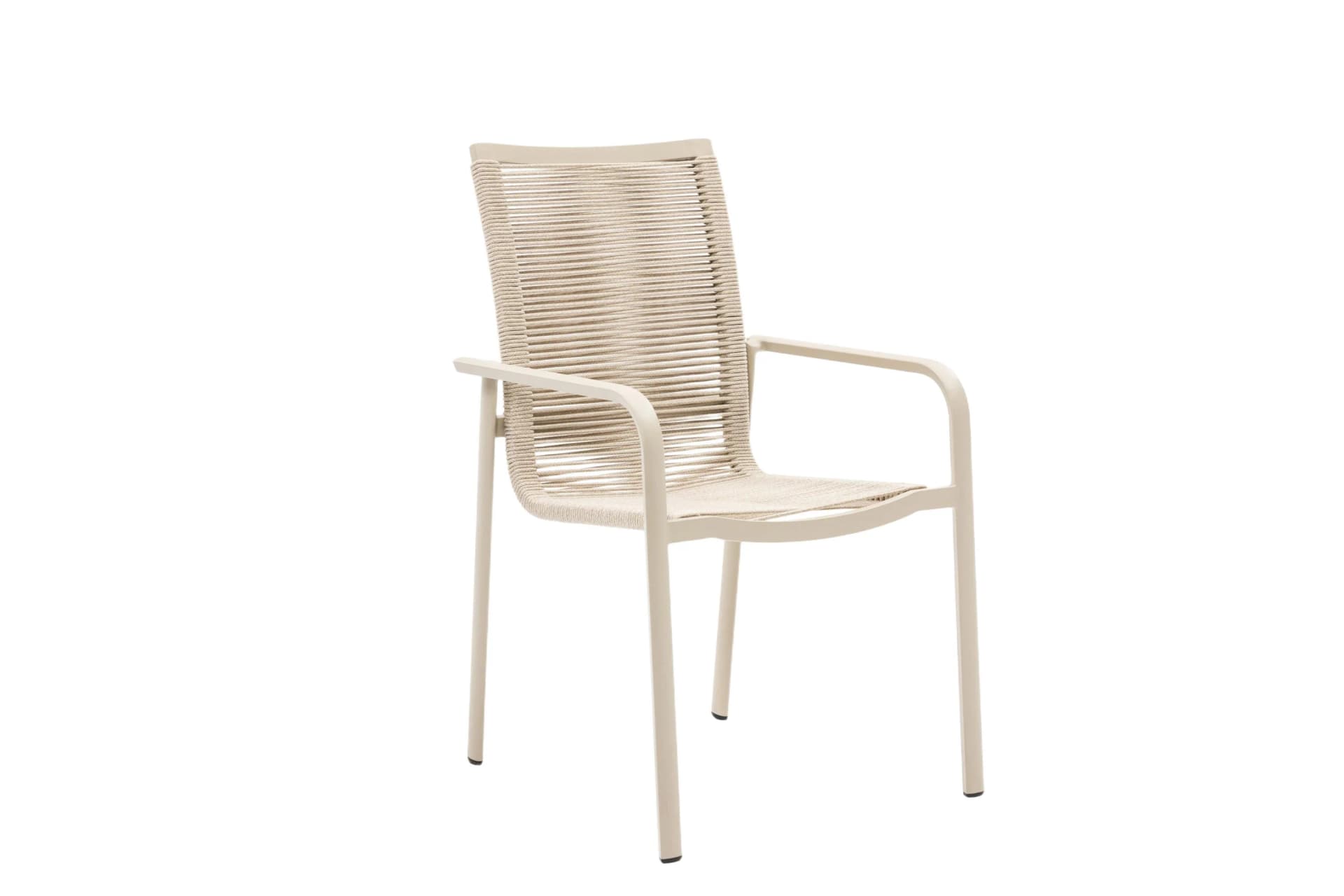 Sansibar Gartenstuhl HOYER Beige Aluminium
