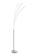 casa NOVA LED Stehlampe TRISTAR 3-flammig Dimmfunktion Metall Weiß Bild 2
