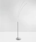 casa NOVA LED Stehlampe TRISTAR 3-flammig Dimmfunktion Metall Weiß Bild 4