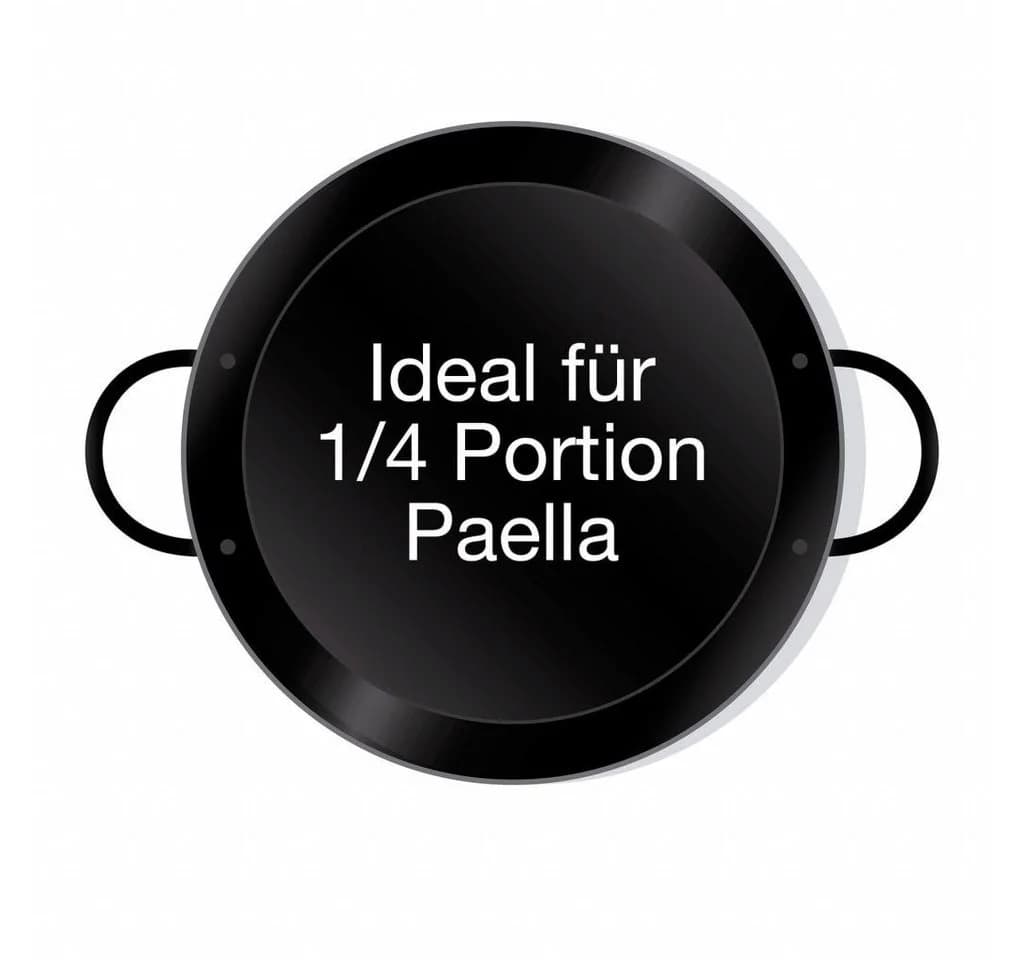 Paella World International Paellapfanne emailiert Stahl mit Griffen - Bild 4