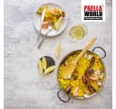 Paella World International Paellapfanne Stahl poliert mit Griffen Bild 1