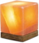 Himalaya Salt Dreams Salzkristall-Tischlampe Kubus Orange Bild 2