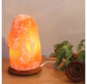 MY HOME Salzkristall-Tischlampe Sclassin Orange Bild 1