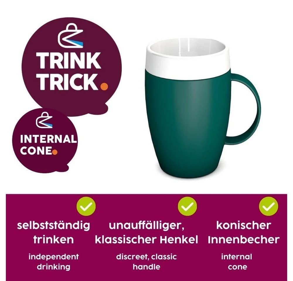 Ornamin Schnabelbecher mit Trink-Trick Brombeer - Bild 4