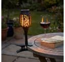 Harms Import LED Solarfackel Schwarz 6er Set mit Klemme Bild 4