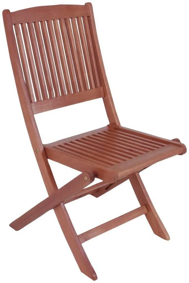 Garden Pleasure Klappstuhl STOCKHOLM braun Eukalyptus 2er Set