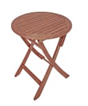 Garden Pleasure Gartentisch Stockholm Rund Eukalyptus Bild 4