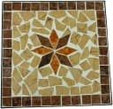 Garden Pleasure Beistelltisch Amarillo Schwarz Bunt Mosaik Metall Bild 3