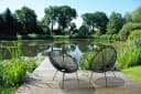 Gartensessel GARDEN PLEASURE Dalida Schwarz Modern Bild 2