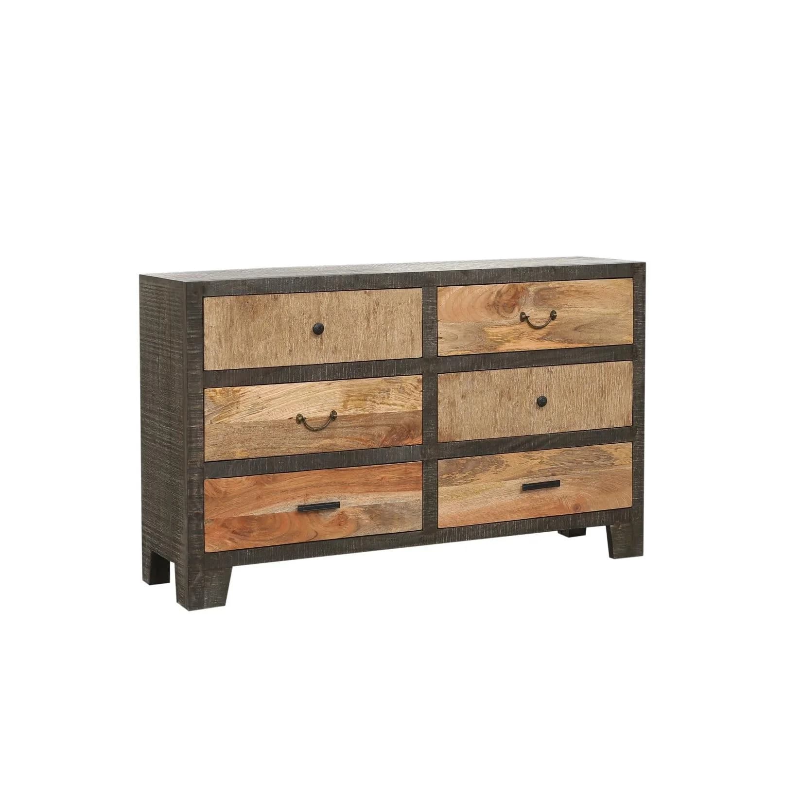 Harms Import Sideboard TARIM 84cm Braun Akazie Mango