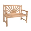 Garden Pleasure Bank MARISA 2-Sitzer Teakholz Gartenbank Bild 1