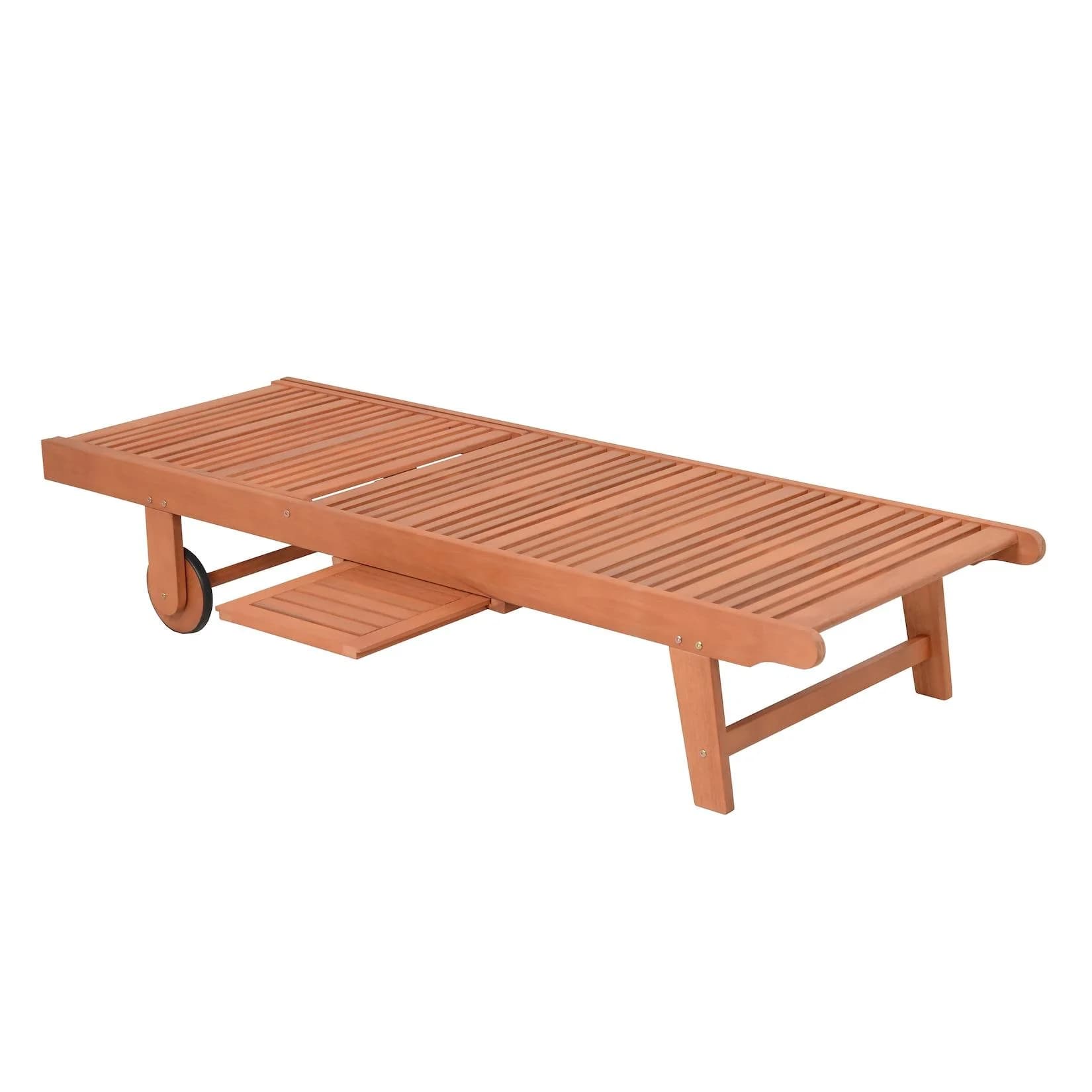 Garden Pleasure Sonnenliege SAN DIEGO Beige Eukalyptus mit Kissen