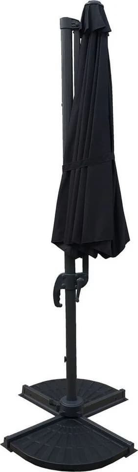 Garden Pleasure Deluxe Ampelschirm 300 cm Anthrazit - Bild 5