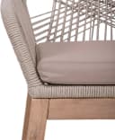 Garden Pleasure Armlehnstuhl POMONA 4er Set Akazie Braun Beige Bild 3