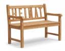 Garden Pleasure Gartenbank HEIMAT 2-Sitzer Teak Wetterfest Bild 2