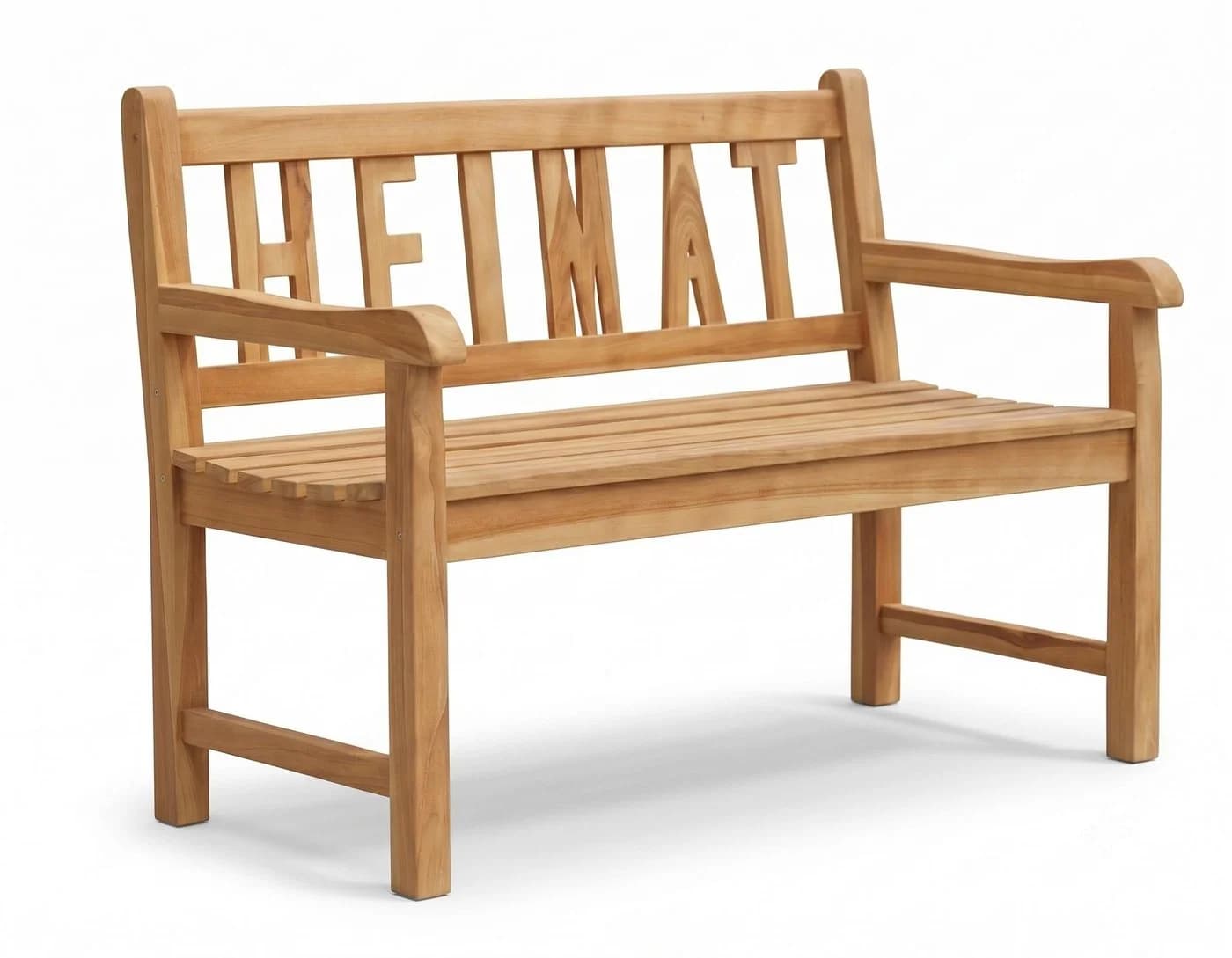 Garden Pleasure Gartenbank HEIMAT 2-Sitzer Teak Wetterfest - Bild 2