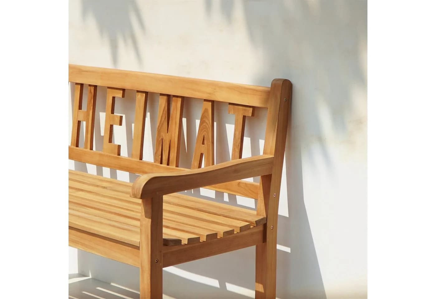 Garden Pleasure Gartenbank HEIMAT 2-Sitzer Teak Wetterfest - Bild 3