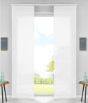 Gardinenbox Schiebegardine 2er Set Weiß Transparent Voile Bild 2