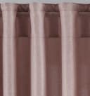 Gardinenbox Vorhang Taupe Leinen-Optik 2 St. Verdeckte Schlaufen Bild 5