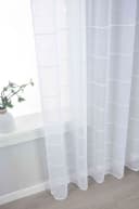 Gardinenbox Gardine Set 2 St Transparent Polyester Leinenoptik Bild 3