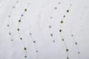 Gardinenbox Gardine 2 St. Stangendurchzug Transparent Voile PUNKT Stickerei Bild 3