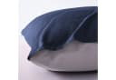 Shangrila Wendebettwäsche Microsatin 2-teilig Dunkelblau Grau Bild 5
