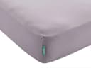 Shangrila Spannbettlaken Grau Microsatin Rundumgummizug Bild 2