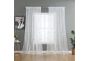 Gardinenbox Gardine Florenz Raschel Transparent mit Stickerei Bild 3