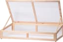 Dobar Großer Frühbeetaufsatz für Hochbeete Kiefernholz Polycarbonat Bild 3