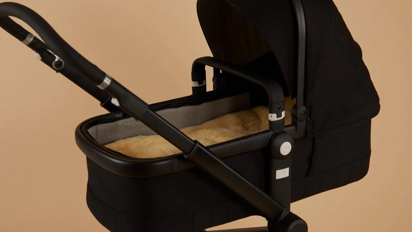 Werner Christ Baby Babylammfell COMFORT Einlage Beige/Gelb - Bild 4