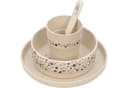 LÄSSIG Kindergeschirr-Set Tiny Farmer 4-tlg. Beige Polypropylen Bild 1