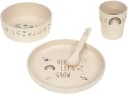LÄSSIG Kindergeschirr-Set Garden Explorer 4-tlg. Beige Polypropylen Bild 2