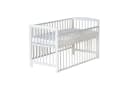 Schardt Beistellbett MICKY Weiß Massivholz 60x120 cm Bild 1