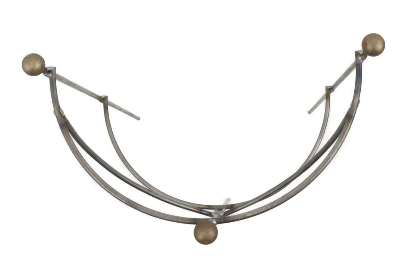 Staudenhalter aus Terracotta und Metall, handgefertigt - Bild 3