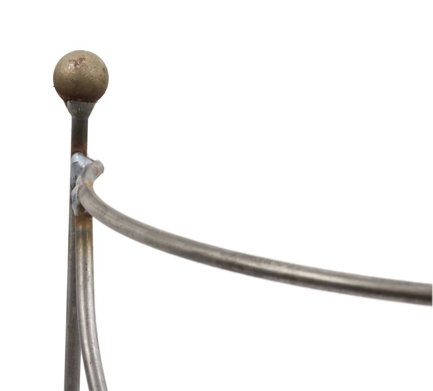 Staudenhalter aus Terracotta und Metall, handgefertigt - Bild 4