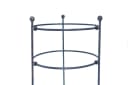 Hirsch Terracotta Rankgitter Staudenhalter rund Metall Bild 2