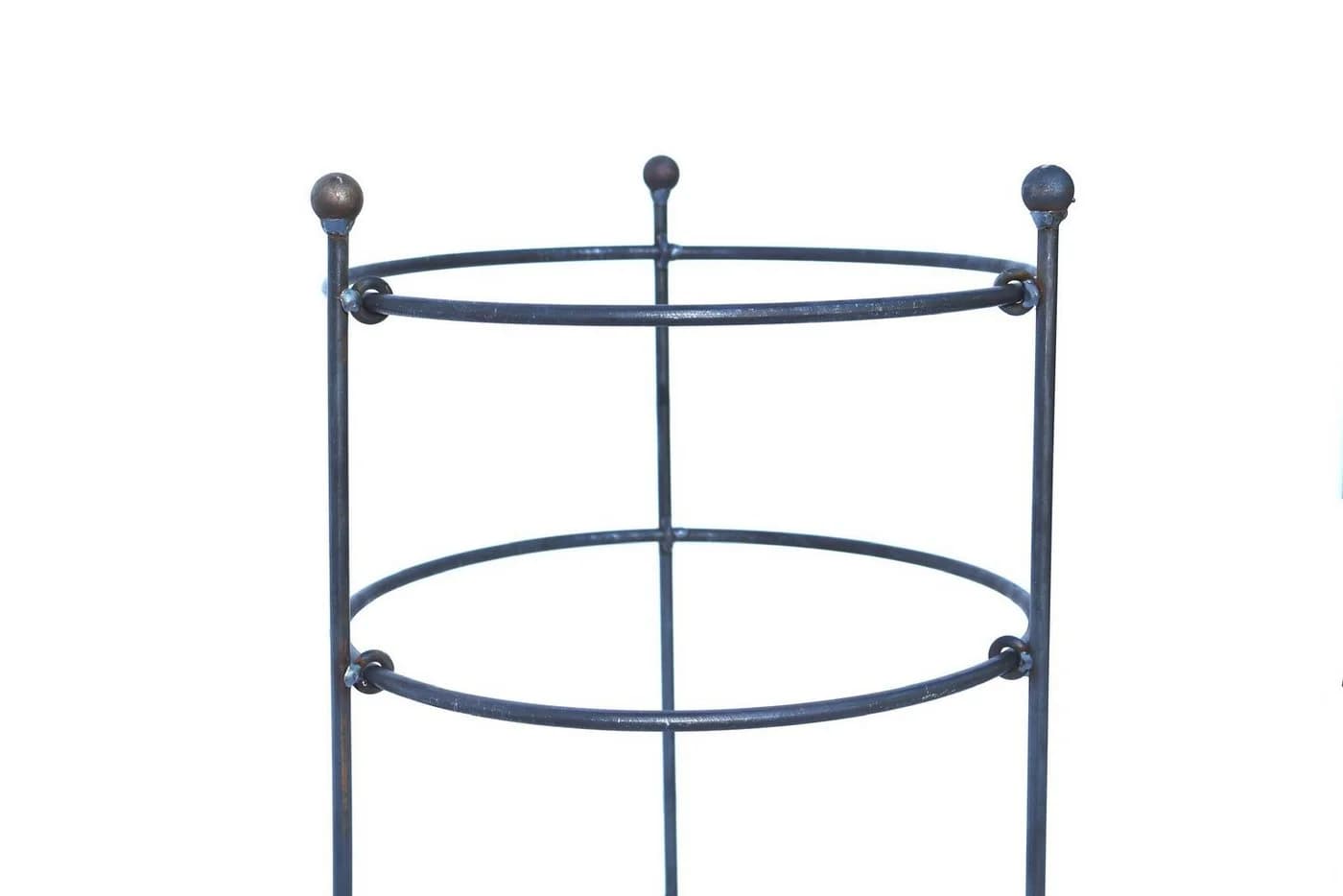 Hirsch Terracotta Rankgitter Staudenhalter rund Metall - Bild 2