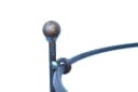 Hirsch Terracotta Rankgitter Staudenhalter rund Metall Bild 4