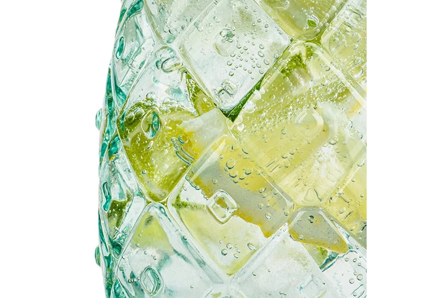 BigDean Cocktailglas 700ml 4er Set Ananas Design Recycling Glas - Bild 5