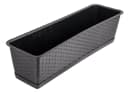 BigDean Blumenkasten 3er Set mit Untersetzer Rattan-Optik Bild 3